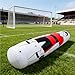 Inflatable Soccer Defender - PVC Portable Football Practice Wall | Heavy Duty Soccer Agility Practice | Goalkeeper Defender Training Equipment | for Adults Professionals Enthusiasts Beginners