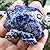 Fekuar Hand Carved Sodalite Fish Figurine, Healing Crystal Animal Statue Pocket Stone Reiki Home Decoration Fengshui Sculpture 2 Inches