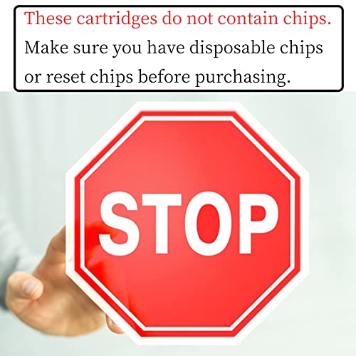 Gooyule 312Xl Sublimation Ink Cartridges No Chip Refillable Ink Cartridge For Xp-15000 Xp-15010 Xp-15080 Remanufactured Ink Cartridges Without Chip & Ink For Xp15000 Printer #TOP1