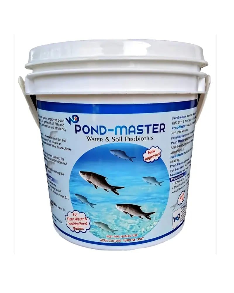pond master water & soil probiotics for aquaculture natural pond and bio floc ras