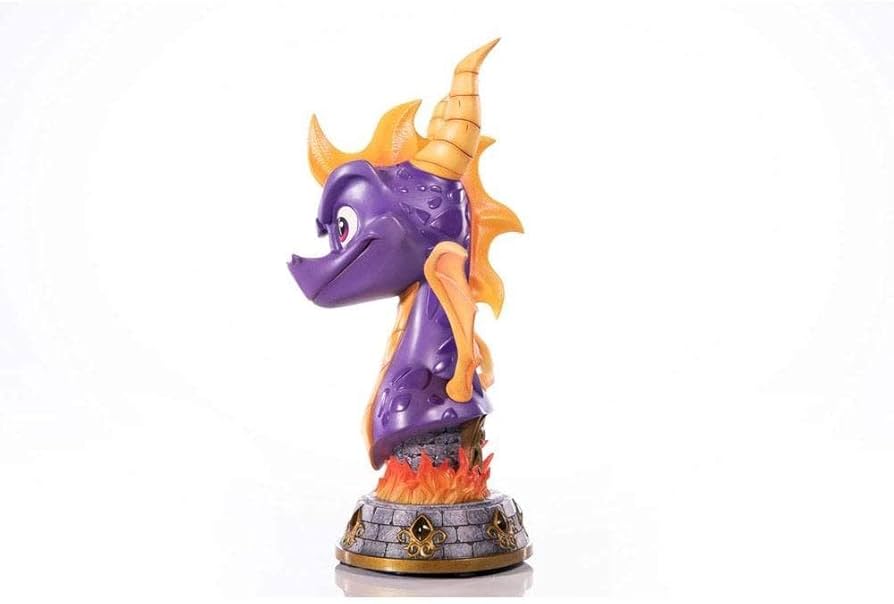 First 4 Figures Spyro Grand-Scale Bust : Amazon.com.br: Brinquedos