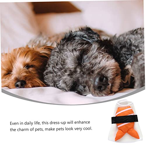 Disfraz Halloween para Perro BESPORTBLE S Naranja miniatura 2