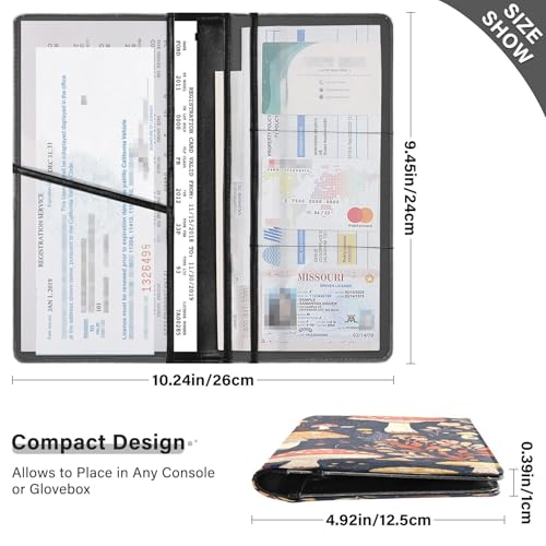 Organizador De Documentos Slim Cuero miniatura 3