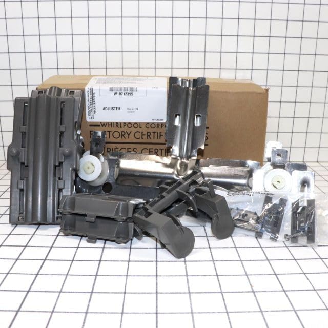 W10712395 Dishwasher Upper Rack Adjuster Kit