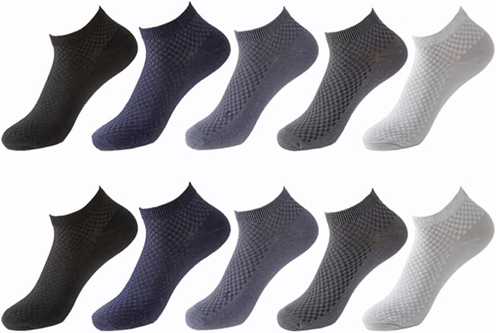 10 Pairs/Batch Of Socks Men's Business Breathable Short Sports