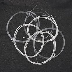 MuzcYM 6pcs Cordes de Guitare Classique Cordes de Guitare en Nylon 028-043, Fil Plaqué Argent, Noyau de Cordes en Nylon - Les Beatles, Paul McCartney, John Lennon, RIngo Starr, George Harrison MuzcYM 6pcs Cordes de Guitare Classique Cordes de Guitare en Nylon 028-043, Fil Plaqué Argent, Noyau de Cordes en Nylon – Image 2