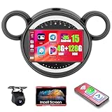 4+128GB Android 15 Car Radio for Mini Cooper Countryman/Clubman 2011 2012 2013 Carplay Android Auto, Realdio 9' 1280 * 720P in-Cell Touch Screen with WiFi Bluetooth5.0 GPS FM/RDS EQ Backup Camera MIC