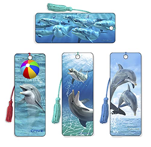 3D Royce Bookmarks by Artgame - TOP Selling Designs (Dolphin Set)