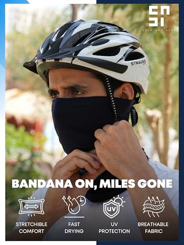 Image of Viscose Lycra Head Bandana for Men & Women | Odour-free & Breathable | Durable & Multipurpose Bandana for men biking