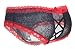 Sofishie Sexy Midnight Cross Back Panties - Red - Medium