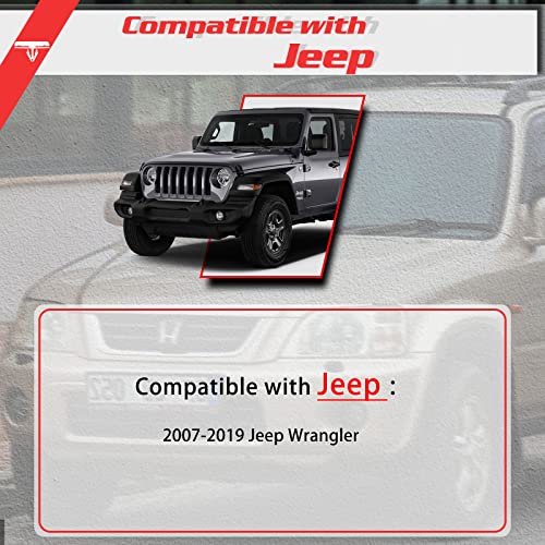 Image of OTUAYAUTO 30PCS Fender Flare Clip - Rocker Moulding Clip Replacement for Jeep Wrangler JK & Unlimited JK 2007-2018, Replace OEM: 68039280-AA