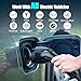 Level 2 EV Charger 48Amp, 16.5ft Cable, EVSE w/ J1772 Connector, NEMA 14-50 Plug, WiFi Enabled, Smart Display, RFID Card Electric Car Charger