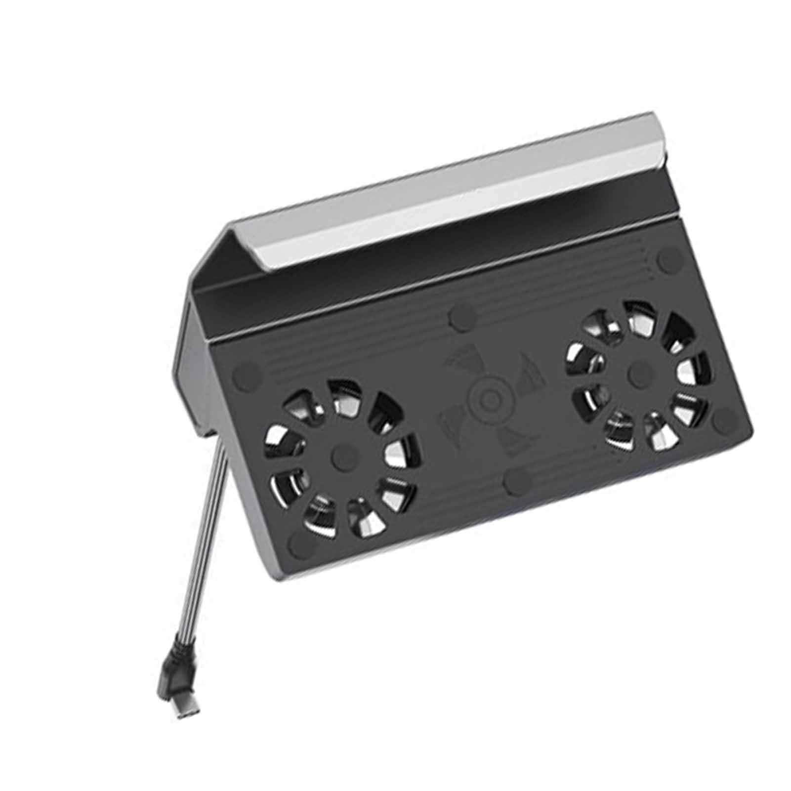 Dock Hub USB C 9 in 1 con Doppia Ventola 4K 60Hz PD3.0 per Console di Gioco Steam Deck ROG Ally