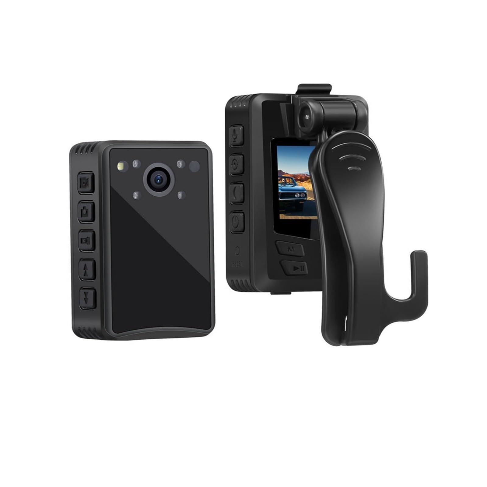 Action Camera Full HD 1080P Registrazione Video Sport Cam Security IR Night Vision Motion Detection Bike Car DV Cattura I Dettagli Con Nitidezza(With 8GB TF Card)