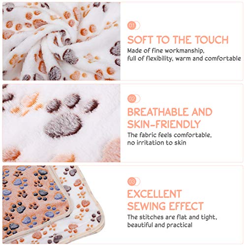 Balacoo Cão Cobertor de Lã Inverno Quente Pet Bed Lance Cobertor Tampa de Cama Da Cópia Da Pata para