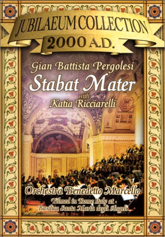 Pergolesi Stabat Mater. (Katia Ricciarelli Soprano W.Orchestra Benedetto Marcello. Filmed In [DVD]