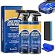 2 Stück Quick Effect Coating Agent, 3 in 1 Hochschutz Auto Schnellbeschichtungsspray, Ceramic Coating Nano Spray, Multifunktionales Autos Kratzer Entferner, 120ml