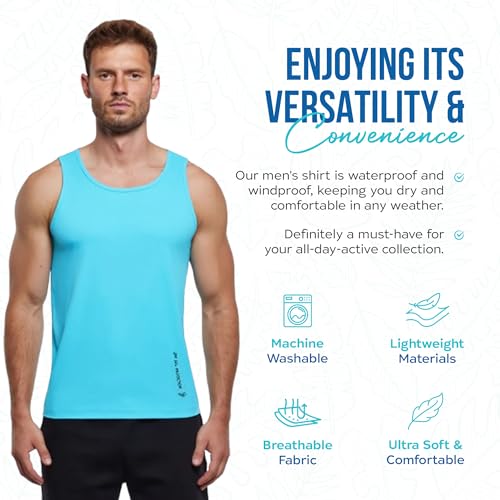 Banana Boat UPF 50+ Water Proof Muscle T Shirts for Men's4