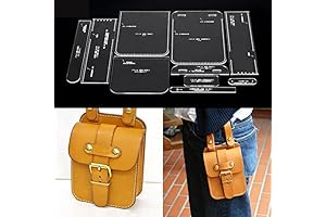 NW Pocket Acrylic Template Leather Pattern