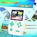 Aojiao 32 Bit Handheld Spielkonsolen für Kinder mit 139 Videospiele, Tragbarer Gaming-Player mit 3.0" IPS-Bildschirm wiederaufladbarem Akku, Reise Spiele Geschenke Spielzeug für Jungen Mädchen (Weiß)