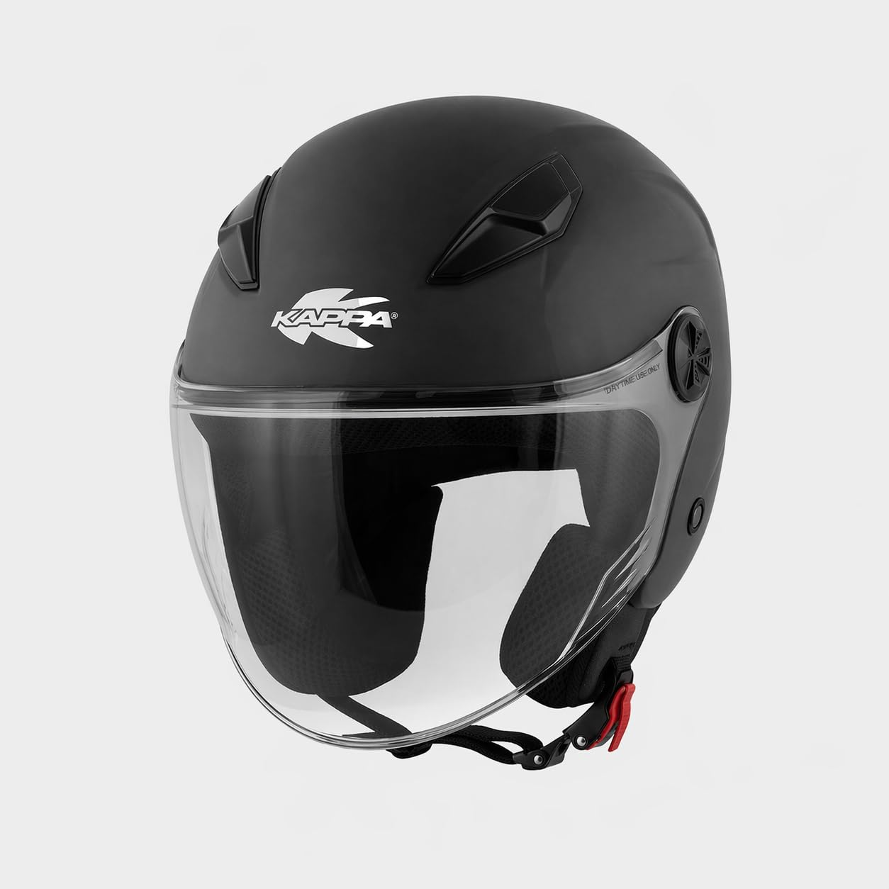 Casco Jet uomo donna ideale per Moto Scooter Omologato ECE 22.06 Visiera Antigraffio, Chiusura Micrometrica e Interni Removibili Lavabili