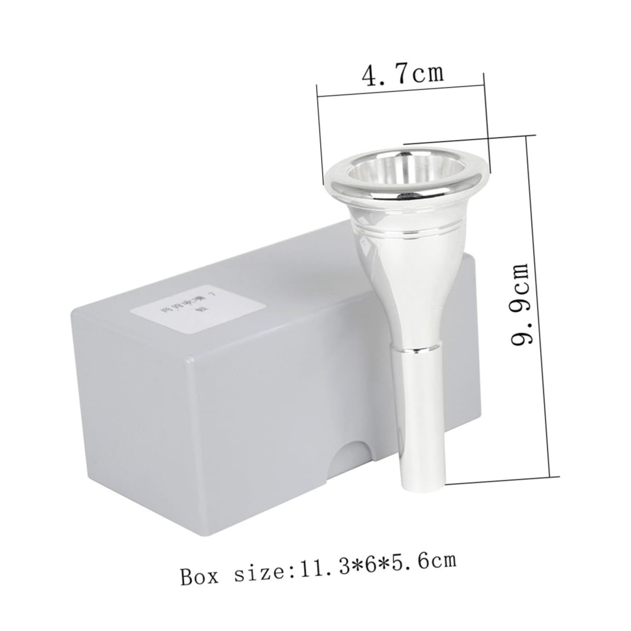 VANZACK Tuba Plated Mouthpiece for Enhanced Musical Expression Easy to Clean Replacement Accessory for Professional Performers and Students