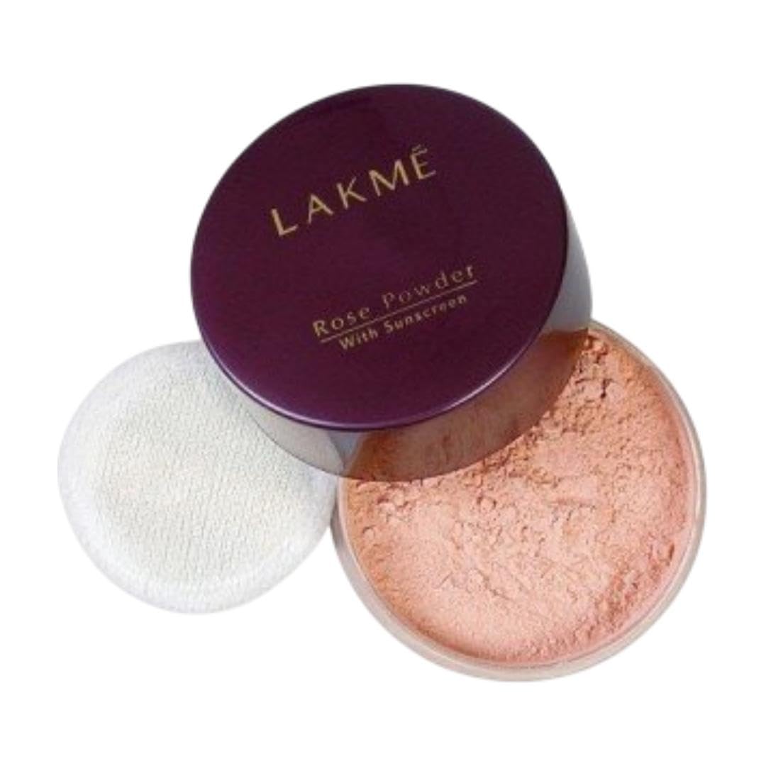 LAKMÉ Rose Powder Natural & Matte Finish For All Skins- Warm Pink 02 (40G) (Pack Of 2)-image-23