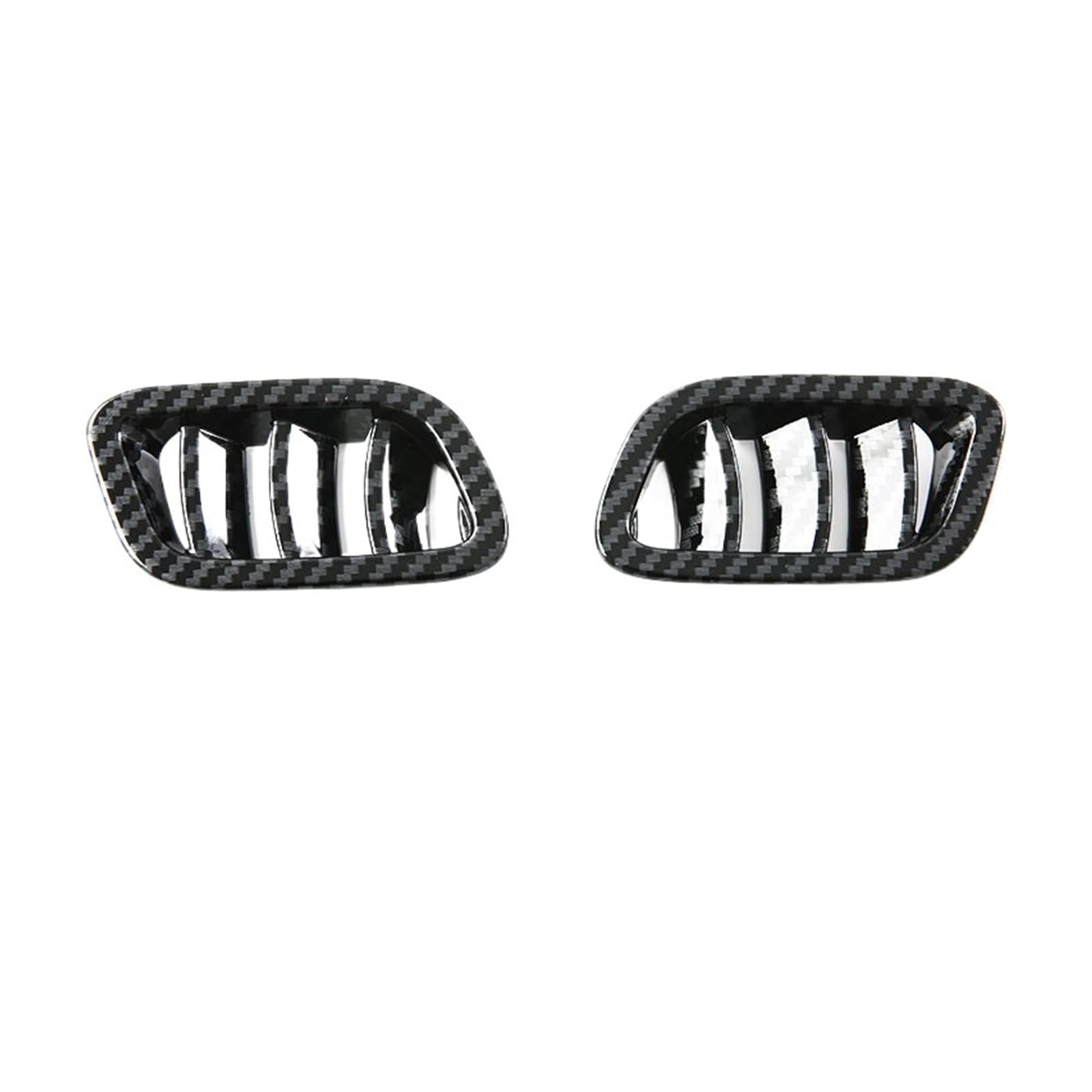 QBKGMEWCA Front Upper Air Vents Both Sides Interior Trim Stickers Compatible for Chery Tiggo 8 Prod 2024(Type2 2pcs)