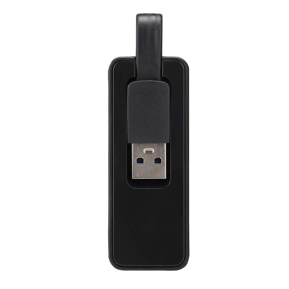 Ejoyous Puce Rapide et Stable, Transmission Efficace du Signal, sécurité des données avancée, Carte réseau RTL8153, Adaptateur USB Gigabit Ethernet 10/100/1000 Mbit/s, Compatible avec Divers