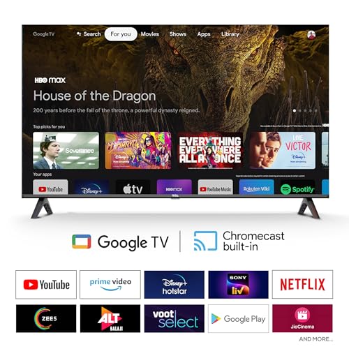 Image of TCL 80 cms (32 inches) V4C Series HD Ready Smart QLED Google TV 32V4C