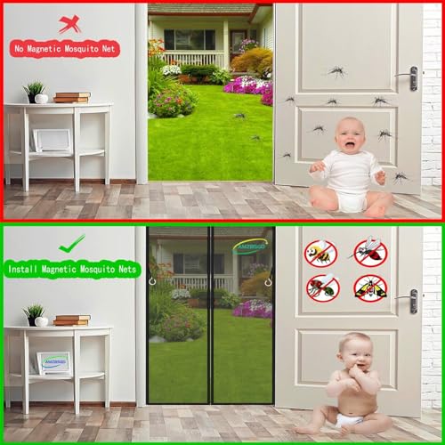 Moustiquaire sur mesure contre les moustiques sans abîmer vos murs - 4
