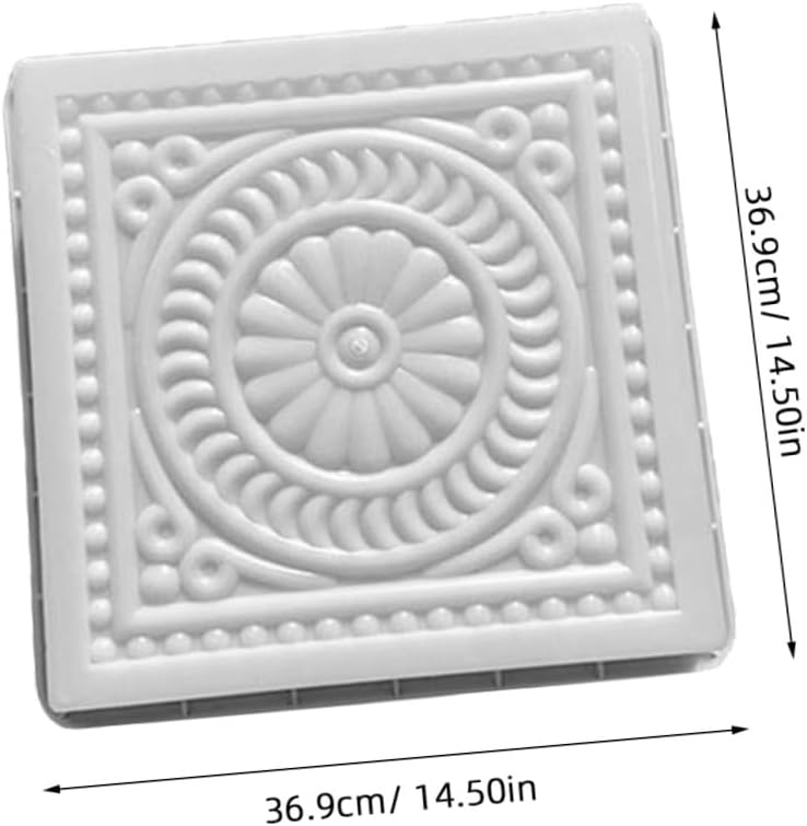Cement Mold for Garden Pathway Reusable Concrete Stepping Stone Mold Diy Paving Tool for Beautiful Lawn Patio Easy to Use Clean