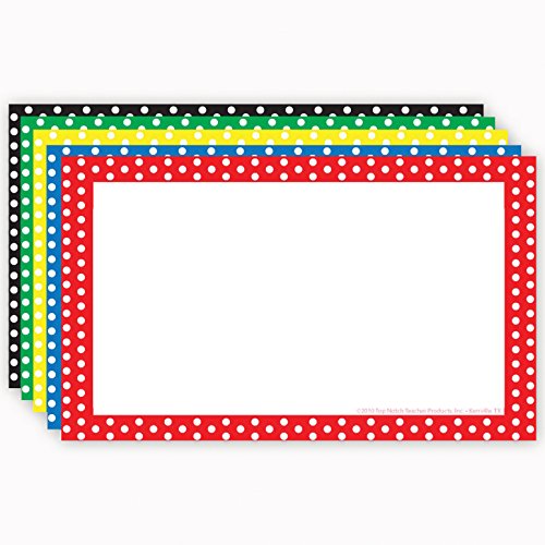 Top Notch Teacher Products Border Blank Index Cards (75 Count), 4
