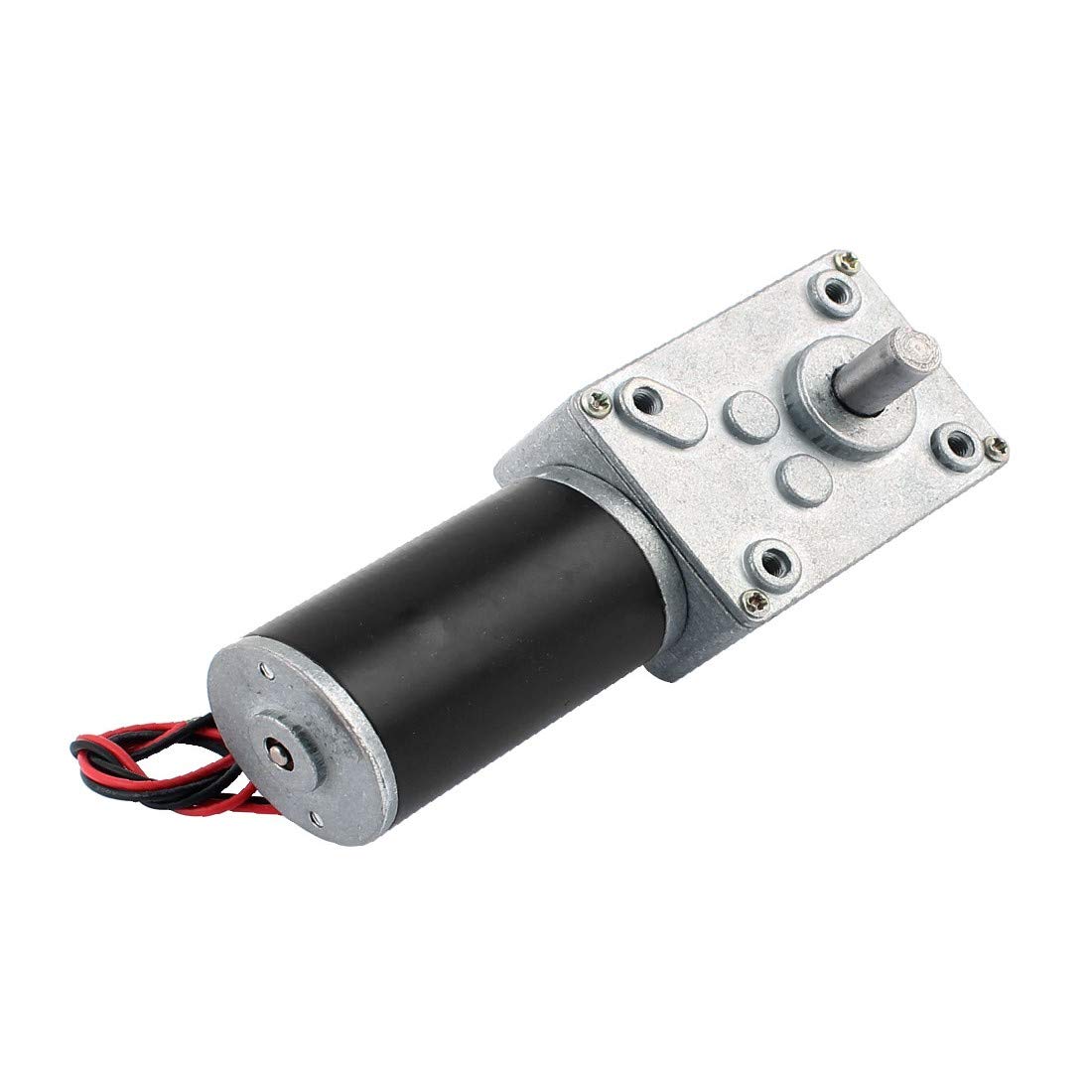 DC 24V 15RPM 8mmx15mm Dual D-Shape Shaft Electric Power Turbo Motoriduttore a vite(DC 24 ν 15 RPM 8mm x 15mm Dual D-Form Welle Electric Power Turbo Worm Getriebemotor