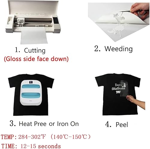 Miniatura 5 de Puff HTV Heat Transfer Vinyl Green Glow in Dark HTV Vinyl Puff 3D Luminous Neon Green Iron on Vinyl for Cricut  Silhouette Cameo Flocking Green Heat