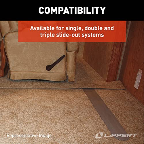 Lippert Components 1346281 Flex Guard Double Kit With Hardware Black, Standard #TOP2