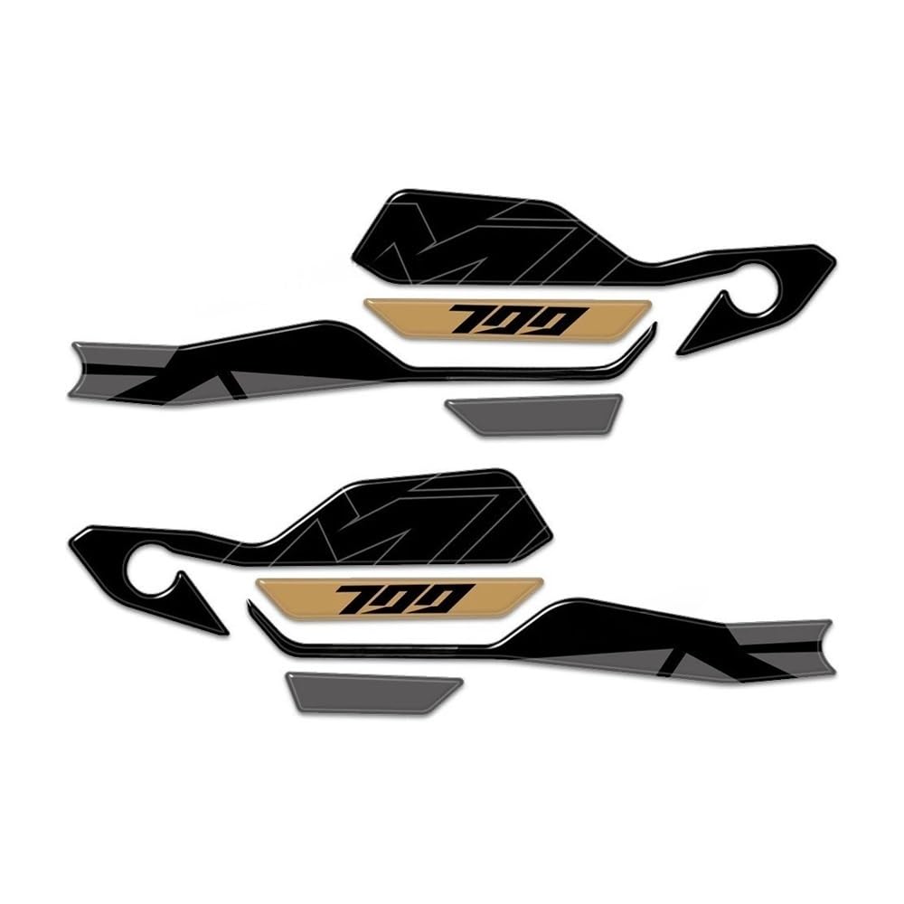 Tank Pads Motorcycle Accessories Handguard Protective Stickers Scratch Resin for 700MT ADV 700 Mt Adv 2025