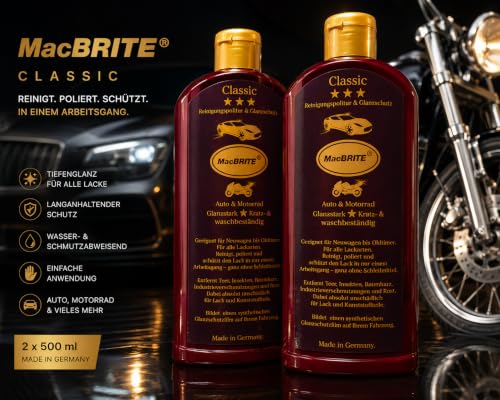 2er MacBRITE Autopolitur 2x 500ml MacBRITE