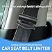 EBQOSK 4 - Pack Seat Belt Adjuster Clips, Adjustable Anti - Slip Car Safety Positioners, Universal Fit for Vehicle Seatbelts, Comfort & Safety Accessory for Adults