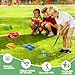 POWCAVA Kids Golf Set with Club - 16Pcs Kids Toy Golf Games Set, Mini Games Toddler Golf Set, Sports Outdoor Indoor Toys, Birthday for Girls Boys