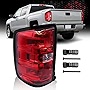 CLERYYE Brake Tail Light Rear Lamp Assembly Compatible with 2016-2019 Chevy Silverado 1500 2500HD 3500HD GMC Sierra 3500 HD Replaces GM2800261 23141274 (Left Driver Side)
