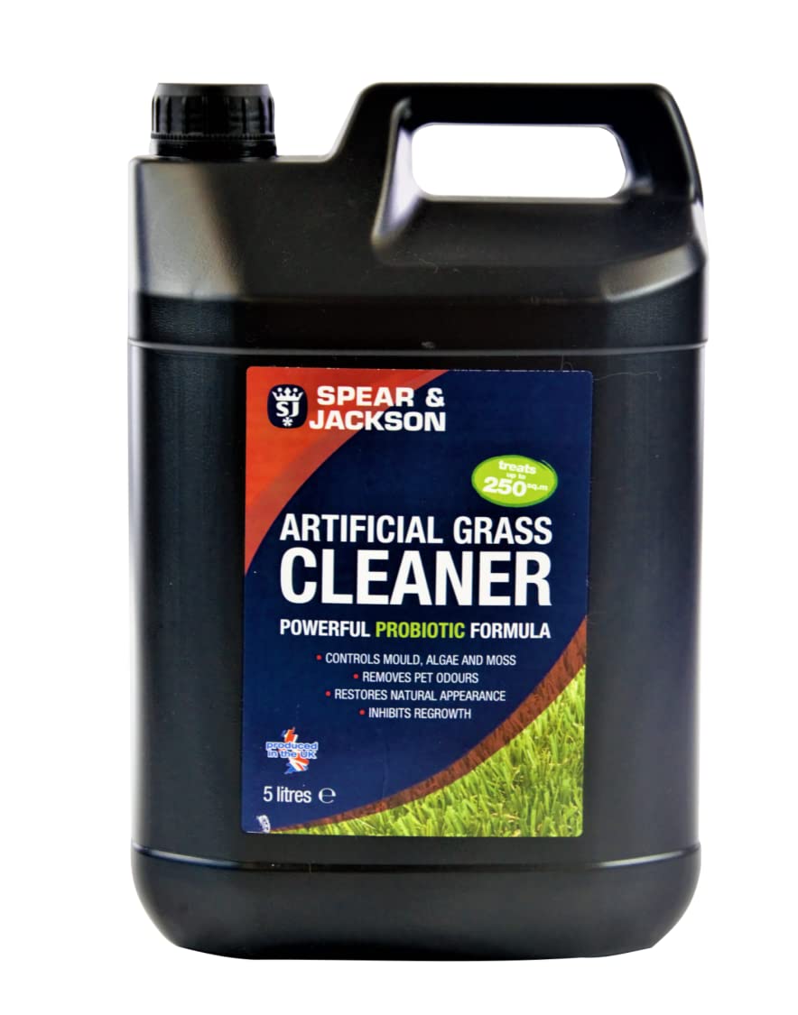 Spear & Jackson 5 Litre Probiotic Artificial Grass Cleaner Plus Deodoriser
