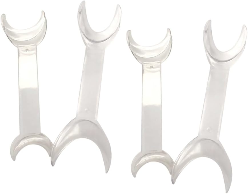 Double-headed T-Shape Intraoral Cheek Lip Retractor Opener(Pack of 4pcs/2sets) US STOCK