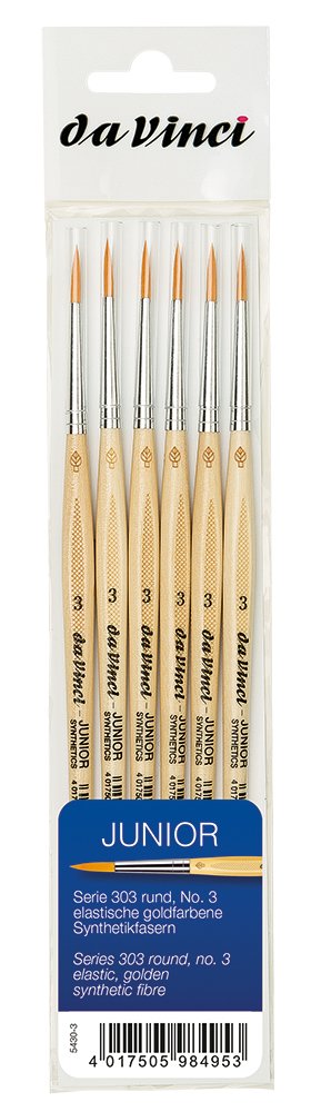 da Vinci 5430-3 Junior Student Set Round, Size 3-6 Pack