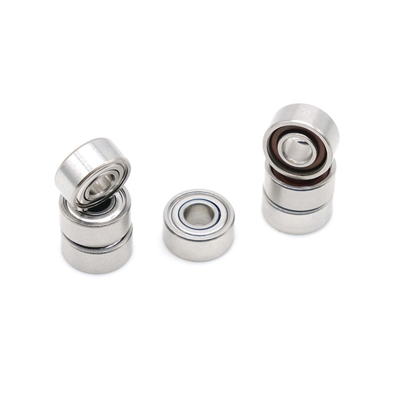 2 pezzi SR2-5ZZ CB ibrido in ceramica 3.175 x 7.938 x 3.571 mm ABEC-9 grado manipolo cuscinetti for trapano velocità SR2-5