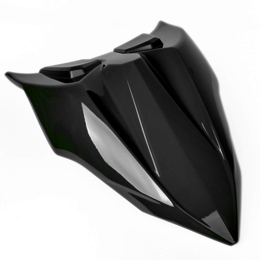 Motorrad Soziusabdeckung Sitzkappe Verkleidung für Z650 NINJA650 Ninja 650 Z650 2017-2025 2021 2022 2023 2024 Heckabdeckung Rücksitzbezug (Schwarz)