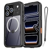 AICase iPhone 17 Pro用防水ケース MagSafe対応 クリアウォータープルーフ 防雪/防塵/耐衝撃 IP68認証 360°フルボディ保護 完全密閉型 水中カバー iPhone 17 Pro用_4