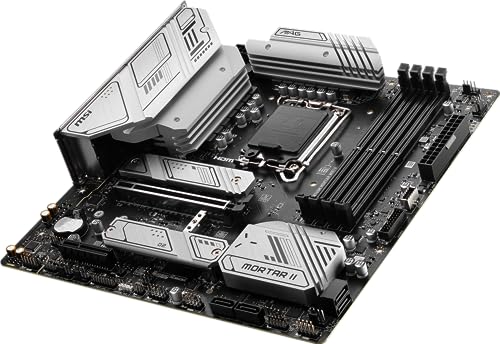 MSI MAG B760M Mortar WiFi II Gaming Motherboard (Supports 12th/13th/14th Gen Intel Processors, LGA 1700, DDR5, PCIe 5.0, M.2, 2.5Gbps LAN, USB 3.2 Gen2, HDMI/DP, Wi-Fi 6E, Bluetooth 5.3, mATX) - Image 6