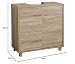 House & Homestyle Unidad Debajo del Fregadero, Brown, 60.00H x 60.00W x...