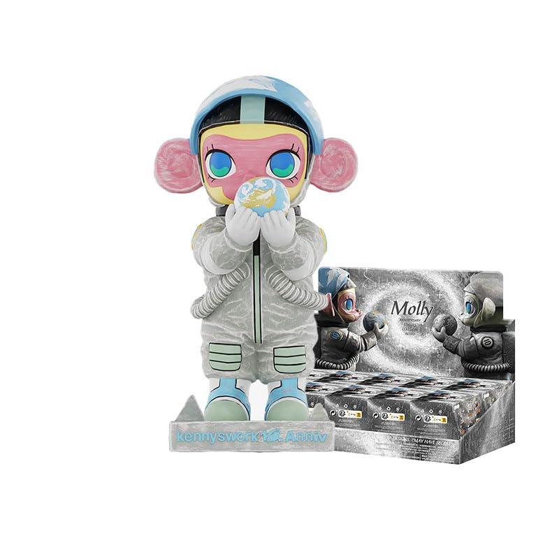 POP MART MOLLY Anniversary Statues Classical Retro Series Figures Whole Set(10Boxes) 2.5inch Premium Design Gifts for Women Fan-Favorite Collectible Blind Box